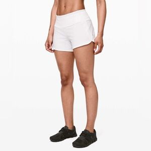 Lululemon Run Times Shorts **Flawed** in White, size 10